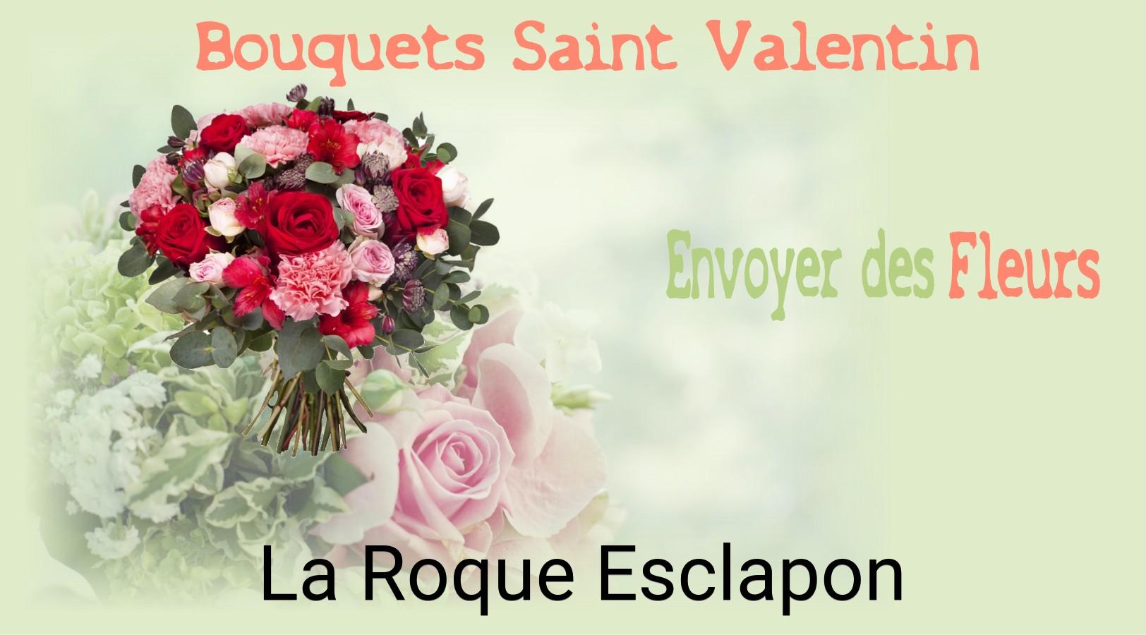 Roses de Saint-Valentin livrées à La Roque-Esclapon